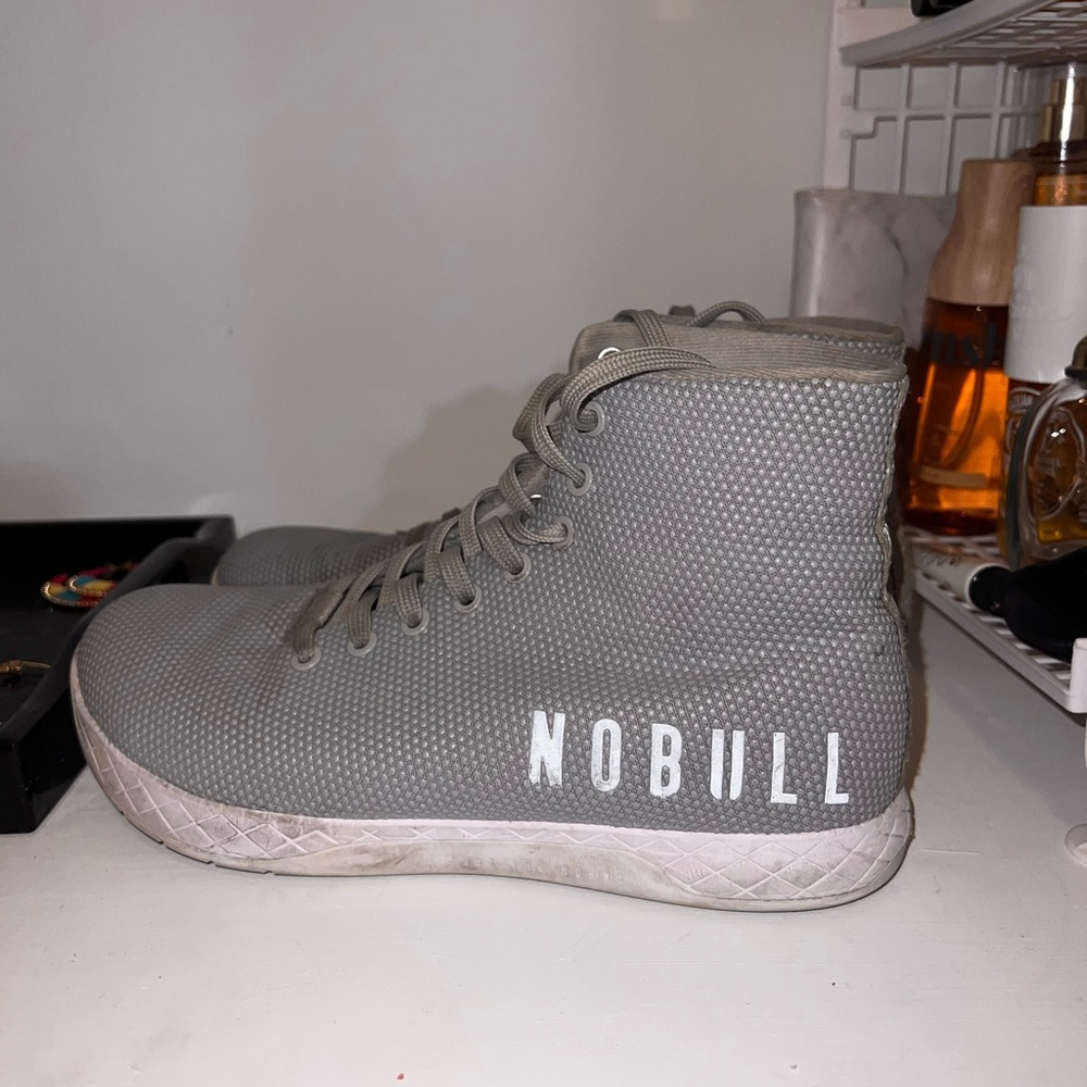 Gray NoBull High Top Trainers